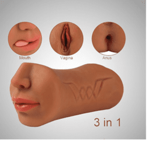 sweetie 3 in 1 (vagina + ass + mouth) masturbator toy for men
