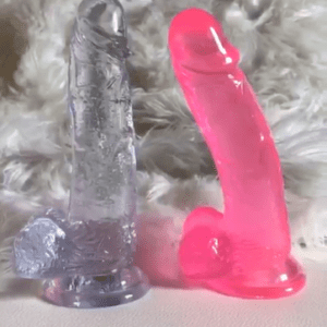 flexi silicone jelly dildo