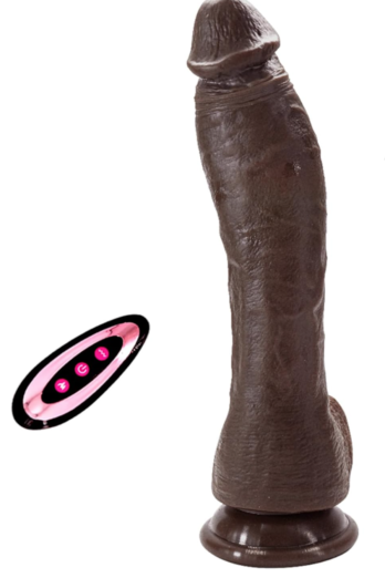 Zaddi Rechargeable 9-inch Silicone Thrusting Dildo with Remote